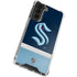 NHL Seattle Kraken Striped Galaxy S21 FE Clear Case