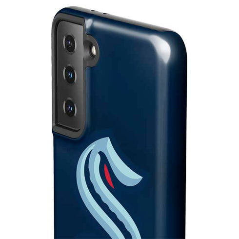 NHL Seattle Kraken Striped Galaxy S21 FE Pro Case