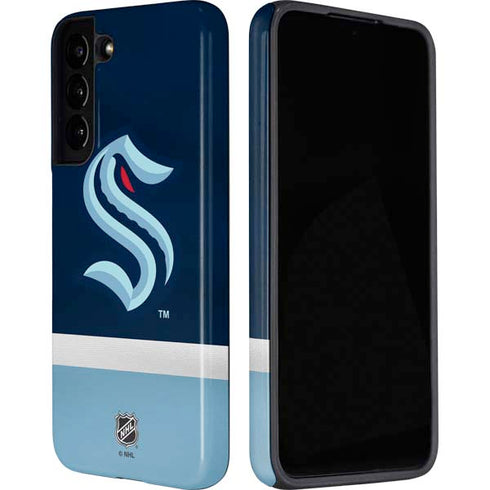 NHL Seattle Kraken Striped Galaxy S22 Pro Case