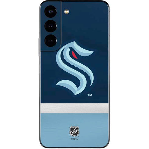 NHL Seattle Kraken Striped Galaxy S22 Skin
