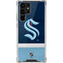 NHL Seattle Kraken Striped Galaxy S22 Ultra Clear Case