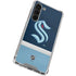 NHL Seattle Kraken Striped Galaxy S23 Plus Clear Case