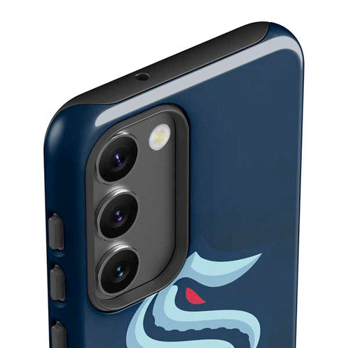NHL Seattle Kraken Striped Galaxy S23 Plus Pro Case