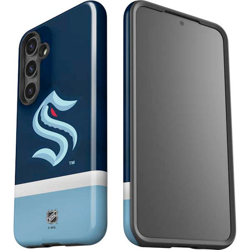 NHL Seattle Kraken Striped Galaxy S24 Impact Case