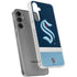 NHL Seattle Kraken Striped Galaxy S24 Plus Clear Case