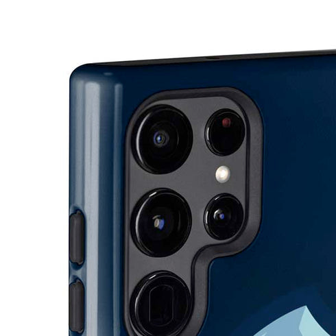 NHL Seattle Kraken Striped Galaxy S24 Ultra Impact Case