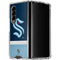 NHL Seattle Kraken Striped Galaxy Z Fold4 5G Clear Case