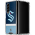 NHL Seattle Kraken Striped Galaxy Z Fold4 5G Clear Case