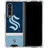 NHL Seattle Kraken Striped Galaxy Z Fold4 5G Clear Case