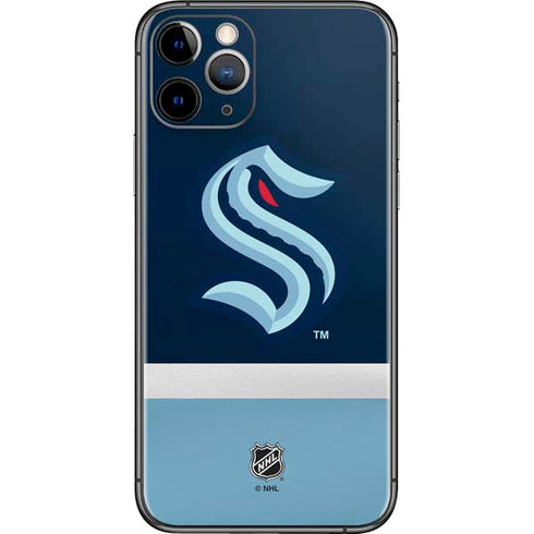 NHL Seattle Kraken Striped iPhone 11 Pro Skin