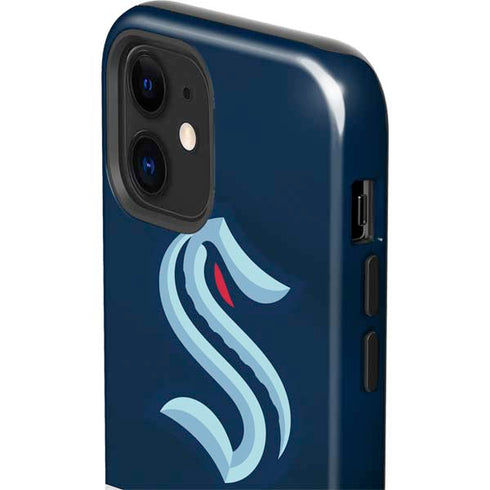 NHL Seattle Kraken Striped iPhone 12 Impact Case