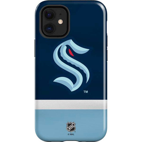NHL Seattle Kraken Striped iPhone 12 Mini Impact Case