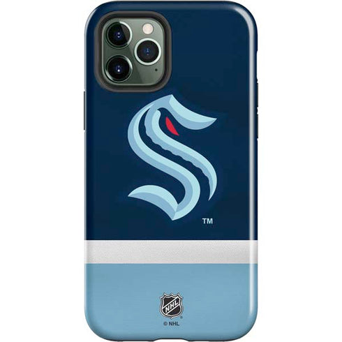 NHL Seattle Kraken Striped iPhone 12 Pro Impact Case