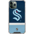 NHL Seattle Kraken Striped iPhone 12 Pro Max Clear Case