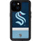 NHL Seattle Kraken Striped iPhone 13 Mini Waterproof Case