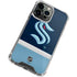 NHL Seattle Kraken Striped iPhone 13 Pro Clear Case