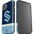 NHL Seattle Kraken Striped iPhone 14 Plus Impact Case