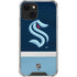 NHL Seattle Kraken Striped iPhone 14 Plus Clear Case