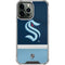 NHL Seattle Kraken Striped iPhone 14 Pro Max Clear Case