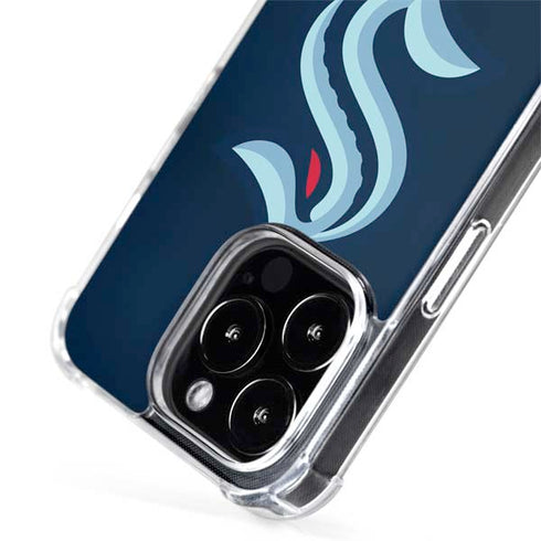 NHL Seattle Kraken Striped iPhone 14 Pro Max MagSafe Case