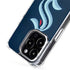 NHL Seattle Kraken Striped iPhone 15 Pro Max MagSafe Case