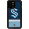 NHL Seattle Kraken Striped iPhone 14 Pro Max Waterproof Case