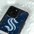 NHL Seattle Kraken Striped iPhone 14 Pro Max Waterproof Case