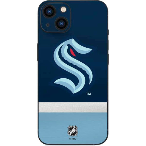 NHL Seattle Kraken Striped iPhone 14 Skin