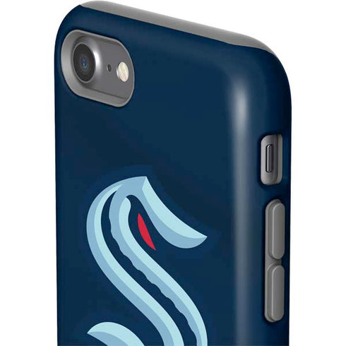 NHL Seattle Kraken Striped iPhone SE (2nd & 3rd Gen) Pro Case