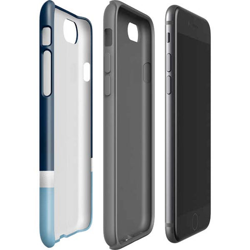 NHL Seattle Kraken Striped iPhone SE (2nd & 3rd Gen) Pro Case