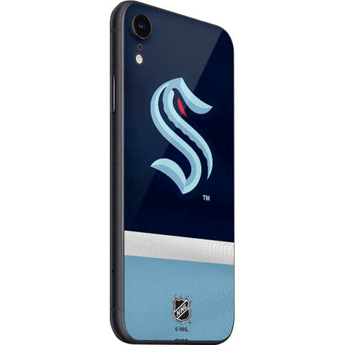 NHL Seattle Kraken Striped iPhone SE (2nd & 3rd Gen) Skin