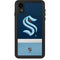 NHL Seattle Kraken Striped iPhone XR Waterproof Case