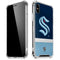 NHL Seattle Kraken Striped iPhone XS Max Clear Case