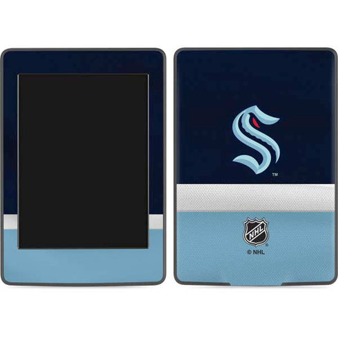 NHL Seattle Kraken Striped Amazon Kindle Skin