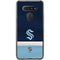 NHL Seattle Kraken Striped LG K51/Q51 Clear Case