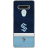 NHL Seattle Kraken Striped LG Stylo 6 Clear Case