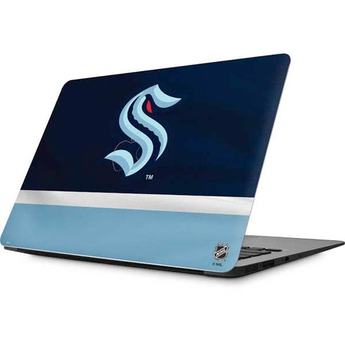 NHL Seattle Kraken Striped Apple MacBook Skin
