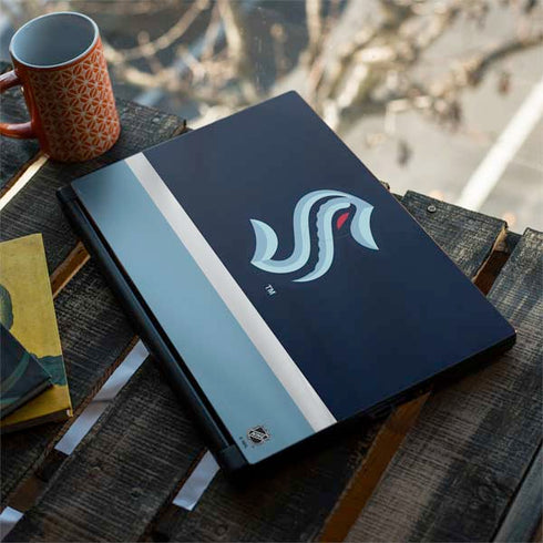 NHL Seattle Kraken Striped MSI GS65 Stealth Laptop Skin