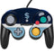 NHL Seattle Kraken Striped Nintendo GameCube Controller Skin