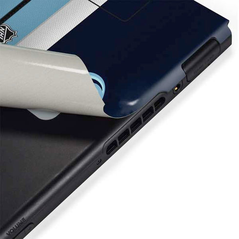 NHL Seattle Kraken Striped Nintendo Switch Bundle Skin