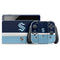 NHL Seattle Kraken Striped Nintendo Switch OLED (2021) Skin
