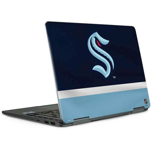 NHL Seattle Kraken Striped Notebook 9 Pro 13in (2017) Skin