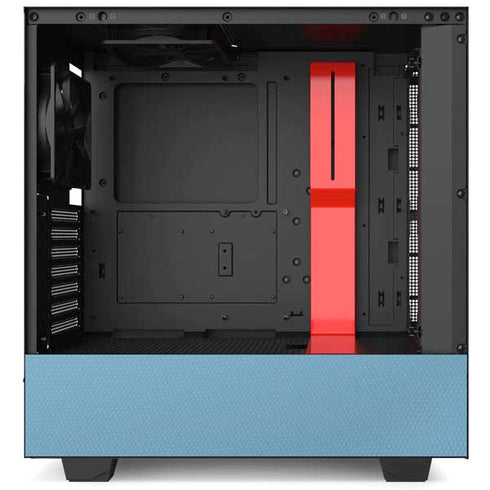 NHL Seattle Kraken Striped NZXT H510 Compact ATX Mid-Tower Case Skin