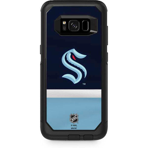 NHL Seattle Kraken Striped Otterbox Commuter Galaxy Skin