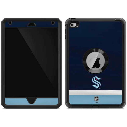 NHL Seattle Kraken Striped Otterbox Defender iPad Skin