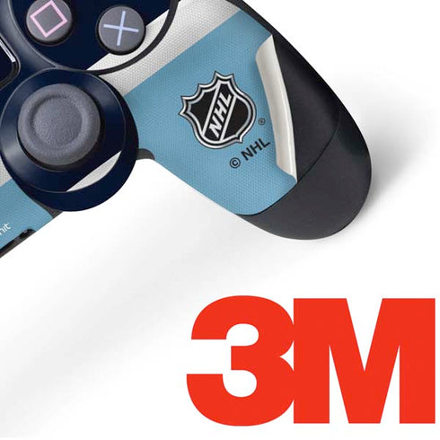 NHL Seattle Kraken Striped PS4 Controller Skin