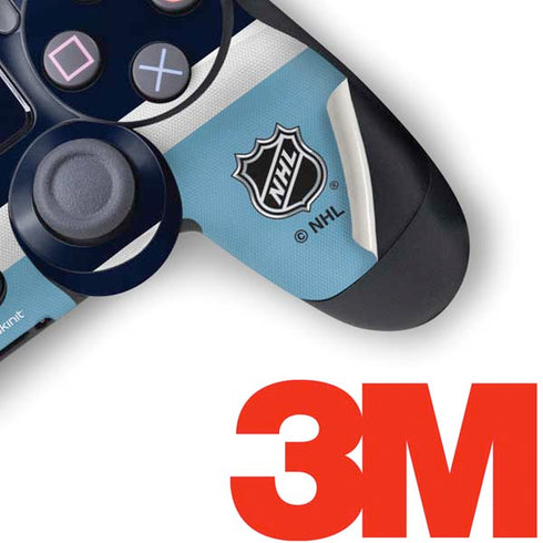 NHL Seattle Kraken Striped PS4 Pro/Slim Controller Skin