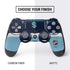 NHL Seattle Kraken Striped PS4 Slim Bundle Skin