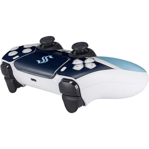 NHL Seattle Kraken Striped PS5 Controller Skin