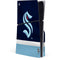 NHL Seattle Kraken Striped PS5 Slim Disk Console Skin